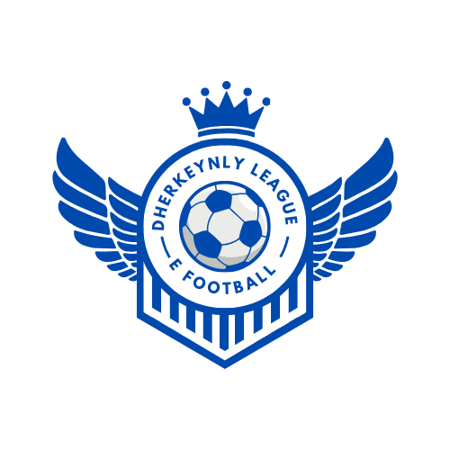 Blue Soccer Sports Logo